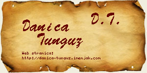 Danica Tunguz vizit kartica